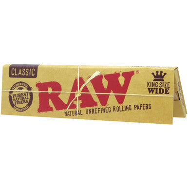 50 Ct. Raw Classic Paper King Size Wide
