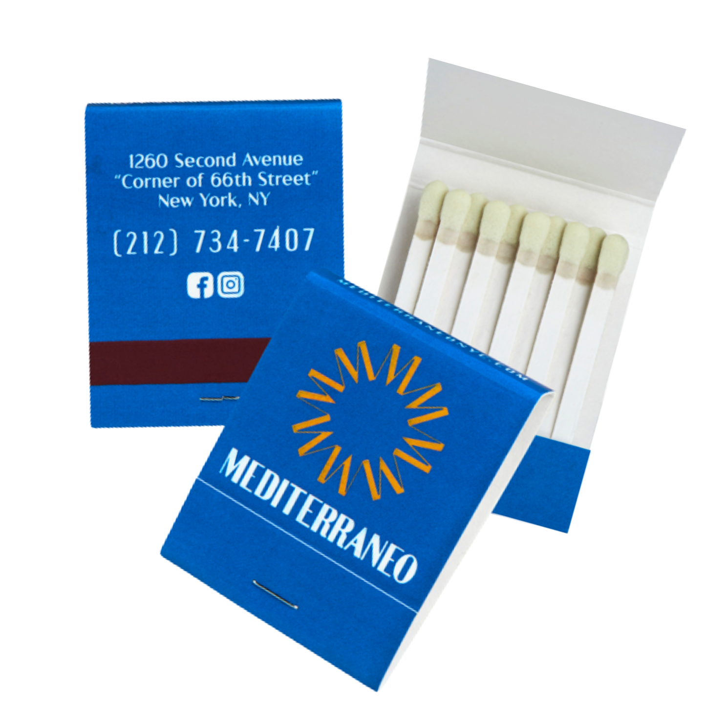 20 Stem Matchbooks (Made in USA)