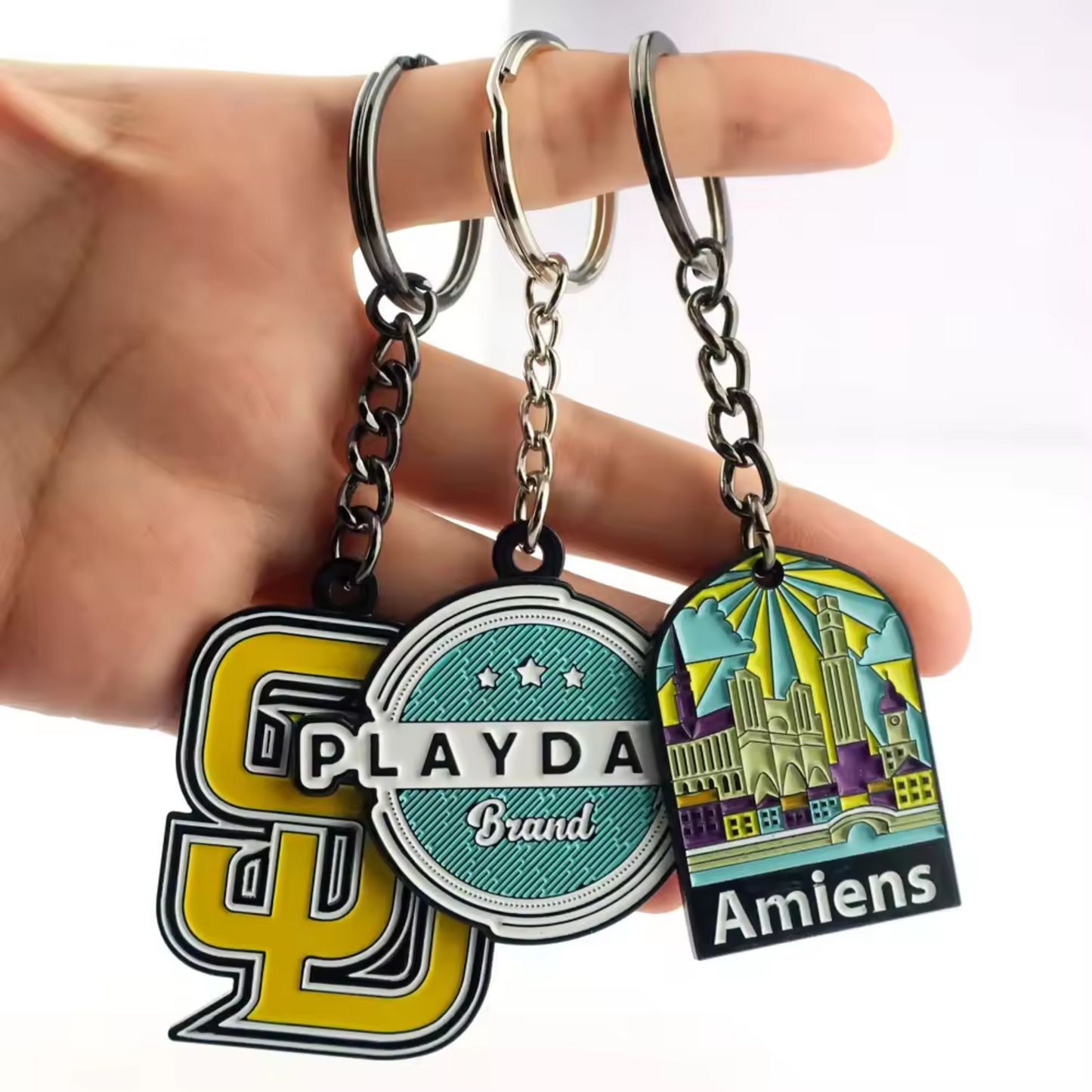 Custom Metal Keychains | Custom Logo