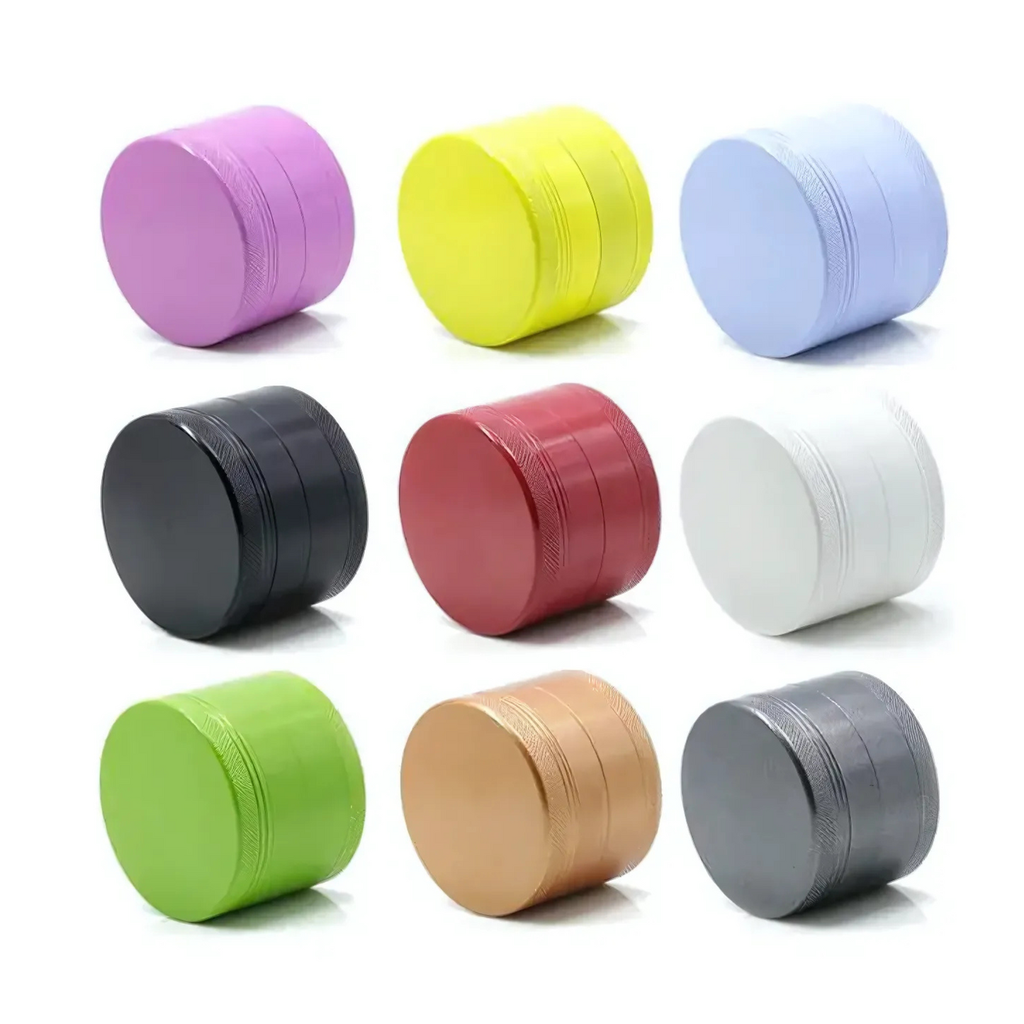 Custom Herb Grinder Anodized 4 piece