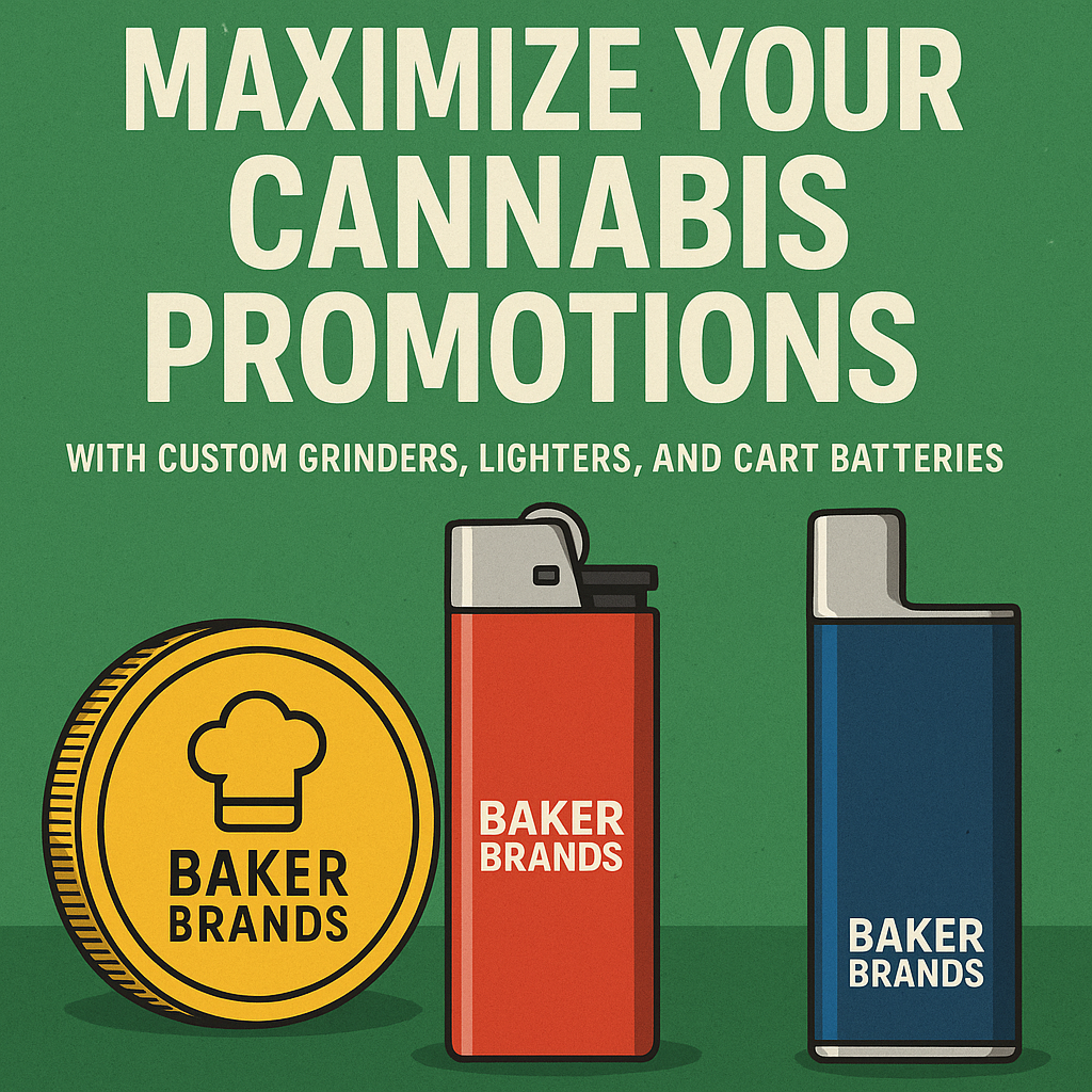 Maximize Your Cannabis Promotions with Custom Grinders, Custom Lighters, and Custom Cart Batteries