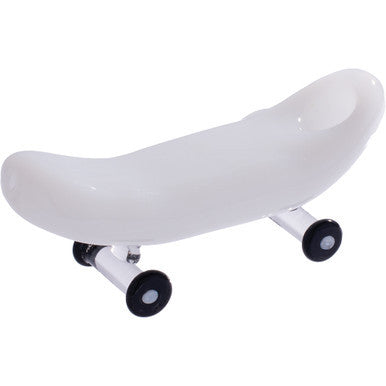 5" Skateboard Hand Pipe - White