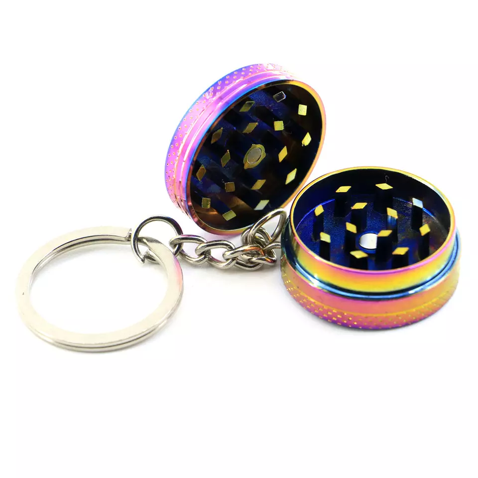 Mini Grinder Keychains Custom Logo