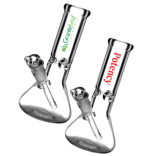 Beaker Water Pipe Custom Logo (100 units)