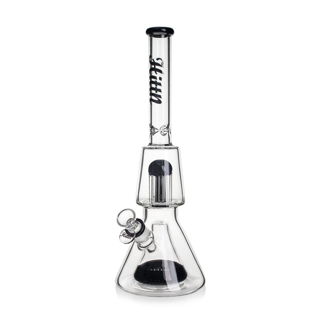 Hittn 8-Arm Tree & Pyramid Double Perc Beaker Bong for Sale – Baker Brands